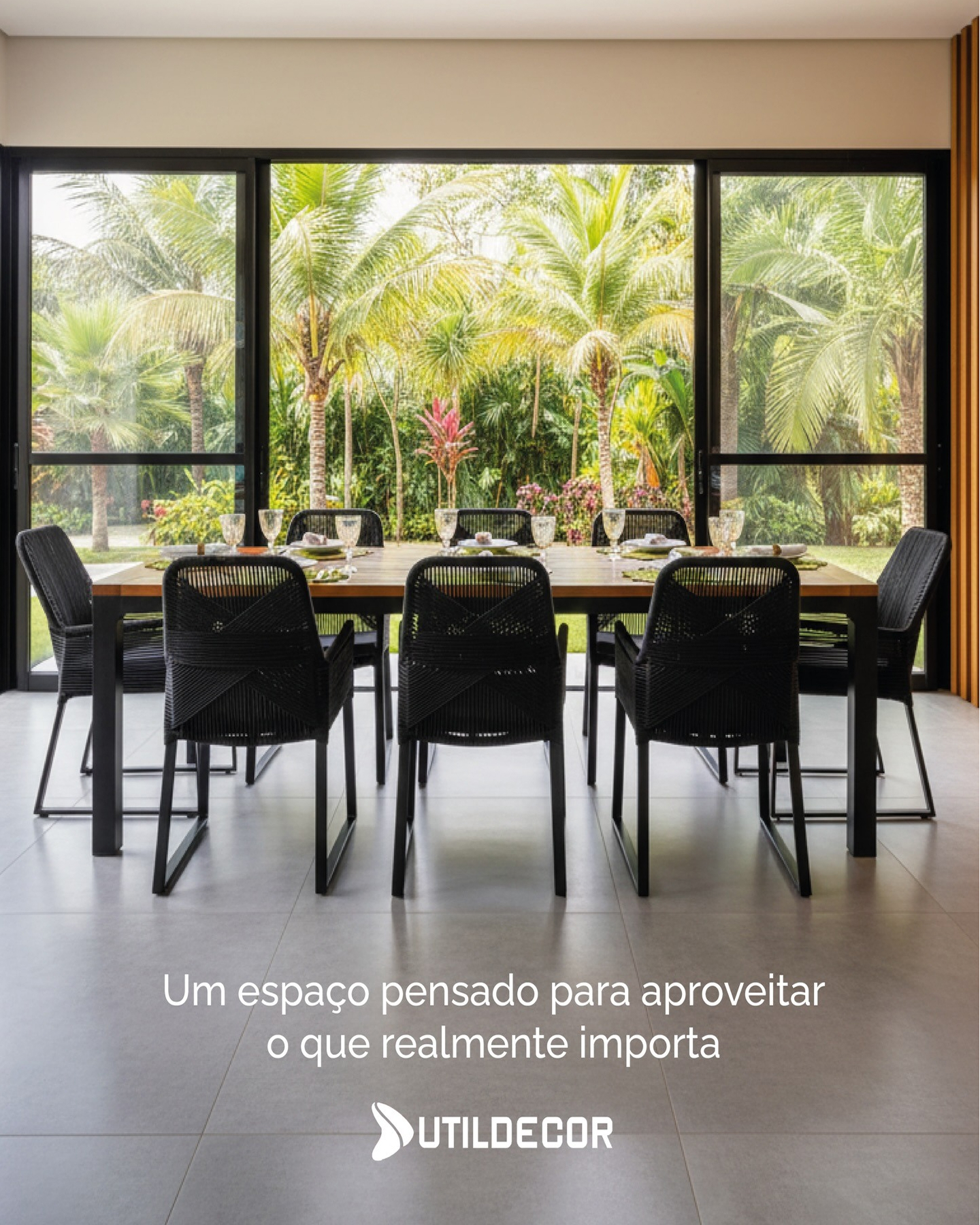 Espaços para aproveitar